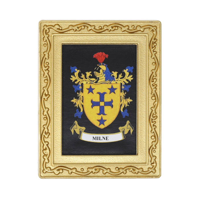 Coat Of Arms Fridge Magnet Milne - Heritage Of Scotland - MILNE