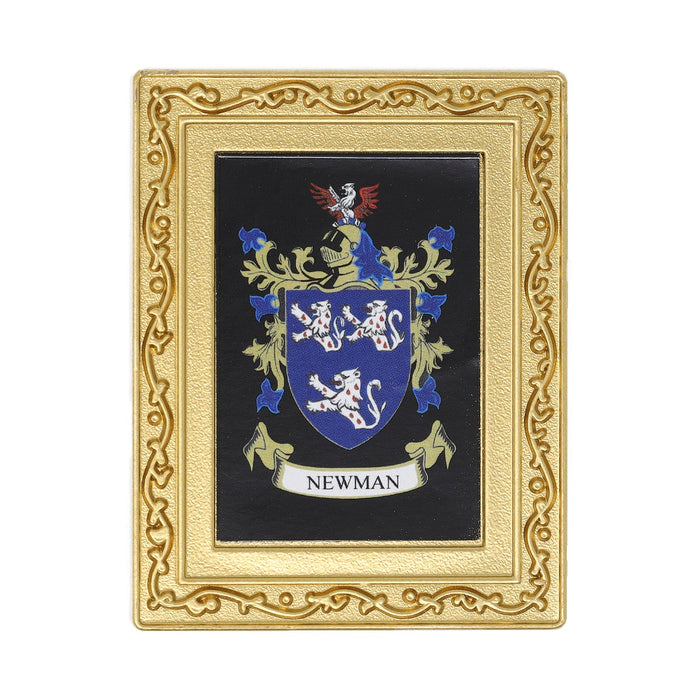 Coat Of Arms Fridge Magnet Newman - Heritage Of Scotland - NEWMAN