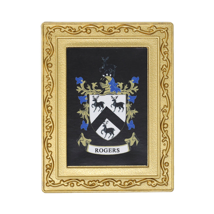 Coat Of Arms Fridge Magnet Rogers - Heritage Of Scotland - ROGERS