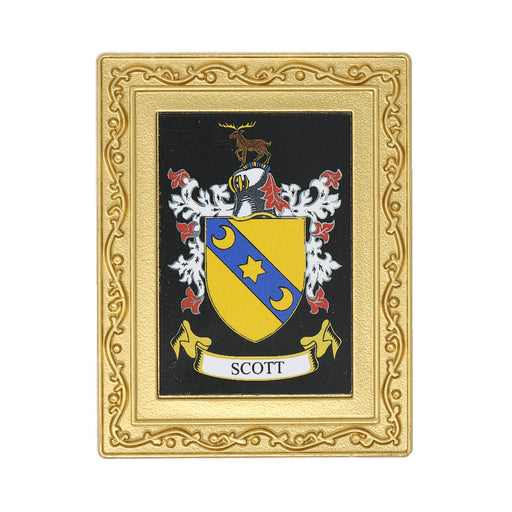 Coat Of Arms Fridge Magnet Scott - Heritage Of Scotland - SCOTT