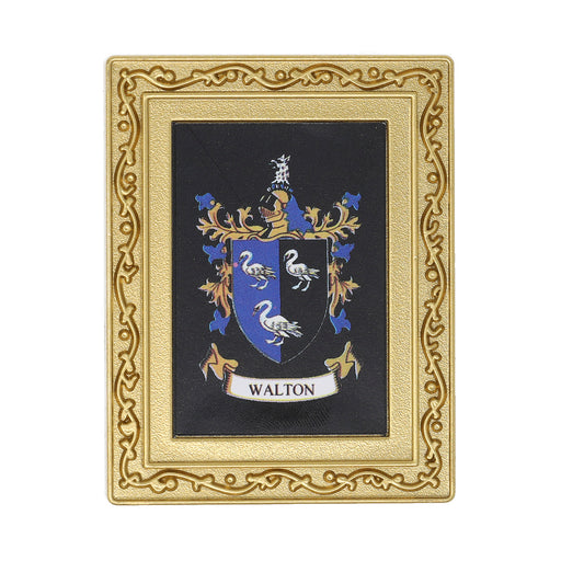 Coat Of Arms Fridge Magnet Walton - Heritage Of Scotland - WALTON