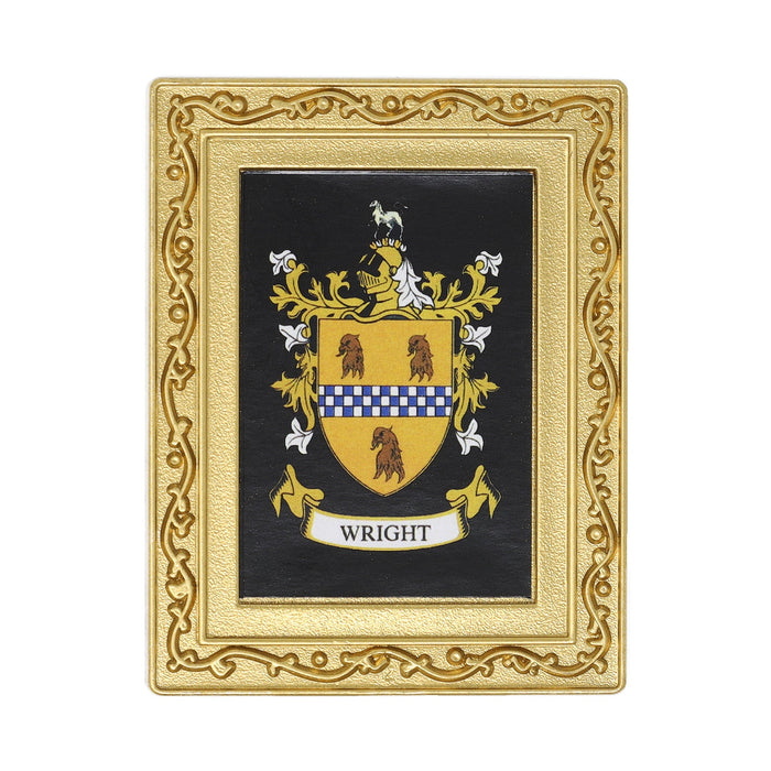 Coat Of Arms Fridge Magnet Wright - Heritage Of Scotland - WRIGHT