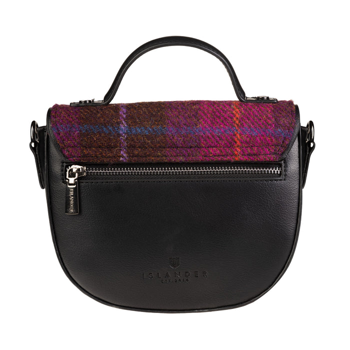 Cobble Satchel Fuchsia Tartan - Heritage Of Scotland - FUCHSIA TARTAN