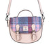 Cobble Satchel Pink Blue Tartan - Heritage Of Scotland - PINK BLUE TARTAN