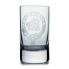 Collins Crystal Clan Shot Glass Campbell - Heritage Of Scotland - CAMPBELL