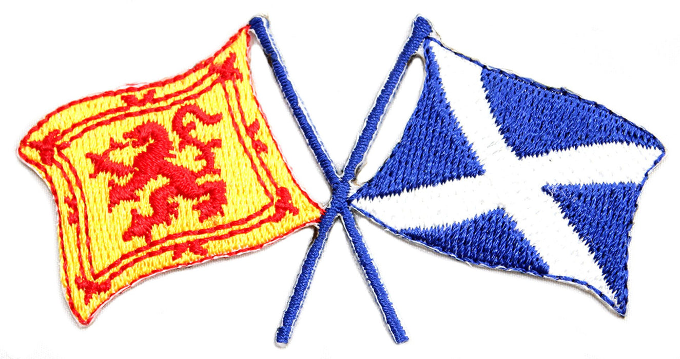 Cross Flags Patch - Heritage Of Scotland - NA