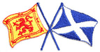 Cross Flags Patch - Heritage Of Scotland - NA