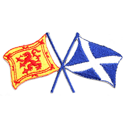 Cross Flags Patch - Heritage Of Scotland - NA