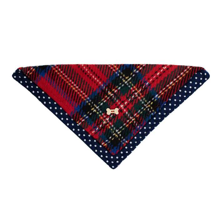 Dog Tartan Bandana - Heritage Of Scotland - ROYAL STEWART