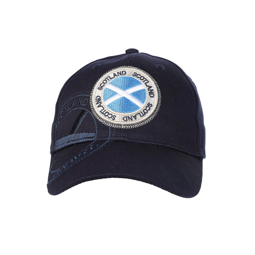 Dorian Kids Cap - Heritage Of Scotland - BLACK/BLUE MULTISTRIPE