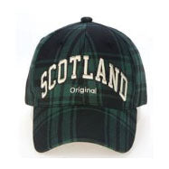 Dorian Kids Cap - Heritage Of Scotland - BLACK/GREEN