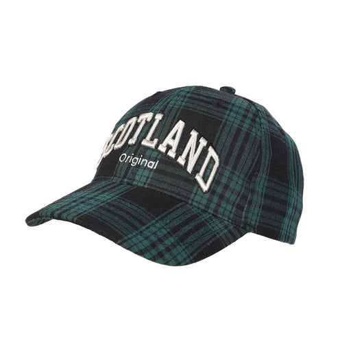 Dorian Kids Cap - Heritage Of Scotland - BLACK/GREEN