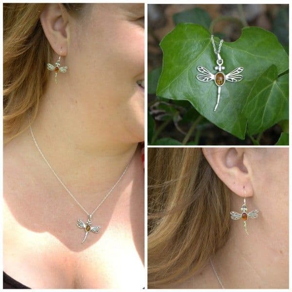 Dragonfly Earrings - Heritage Of Scotland - NA