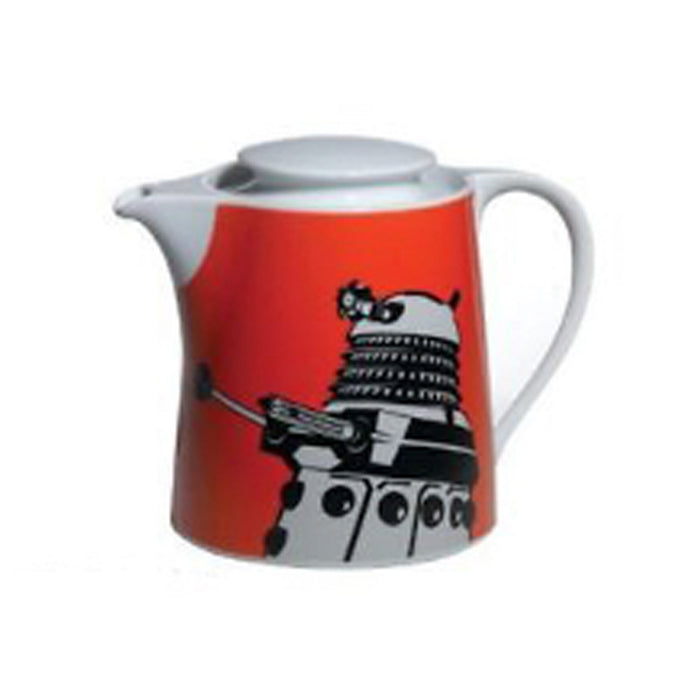 Dw Orange Dalek Teapot - Heritage Of Scotland - NA