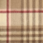 Edinburgh 100% Lambswool Scarf Chequer Shrimp (24530) - Heritage Of Scotland - CHEQUER SHRIMP (24530)