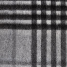 Edinburgh 100% Lambswool Scarf Chequer Tartan Dk Grey - Heritage Of Scotland - CHEQUER TARTAN DK GREY