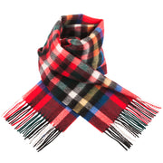 Edinburgh 100% Lambswool Scarf Exploded Stewart Royal - Heritage Of Scotland - EXPLODED STEWART ROYAL