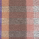 Edinburgh 100% Lambswool Scarf Giant Chequer Dark Pink And Purple 2468 - Heritage Of Scotland - GIANT CHEQUER DARK PINK AND PURPLE 2468