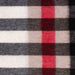 Edinburgh 100% Lambswool Scarf Red And Black - Heritage Of Scotland - RED AND BLACK