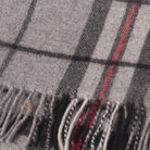 Edinburgh 100% Lambswool Scarf Thomson Grey - Heritage Of Scotland - THOMSON GREY