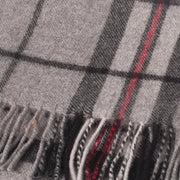 Edinburgh 100% Lambswool Scarf Thomson Grey - Heritage Of Scotland - THOMSON GREY