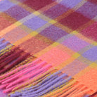 Edinburgh 100% Lambswool Tartan Scarf Artillery Check Orange - Heritage Of Scotland - ARTILLERY CHECK ORANGE