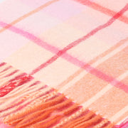 Edinburgh 100% Lambswool Tartan Scarf Mill Check Ginger - Heritage Of Scotland - MILL CHECK GINGER