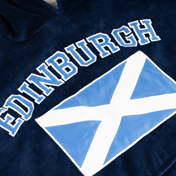 Edinburgh Adult Blanket Hoodie - Heritage Of Scotland - NA
