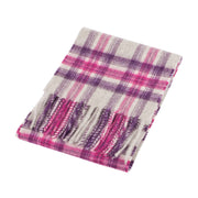Edinburgh Cashmere Mini Scarf Stewart Purple - Heritage Of Scotland - STEWART PURPLE