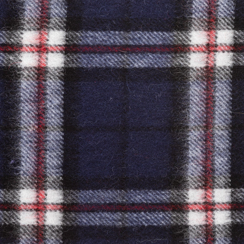 Edinburgh Cashmere Mini Scarf Thomson Navy - Heritage Of Scotland - THOMSON NAVY