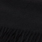 Edinburgh Cashmere Scarf Black - Heritage Of Scotland - BLACK