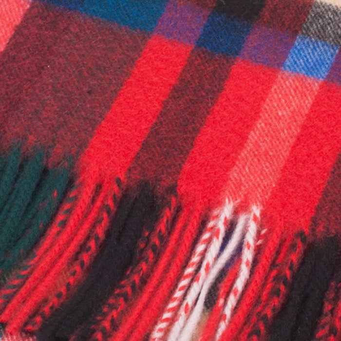 Edinburgh Cashmere Scarf Exploded Stewart Royal - Heritage Of Scotland - EXPLODED STEWART ROYAL