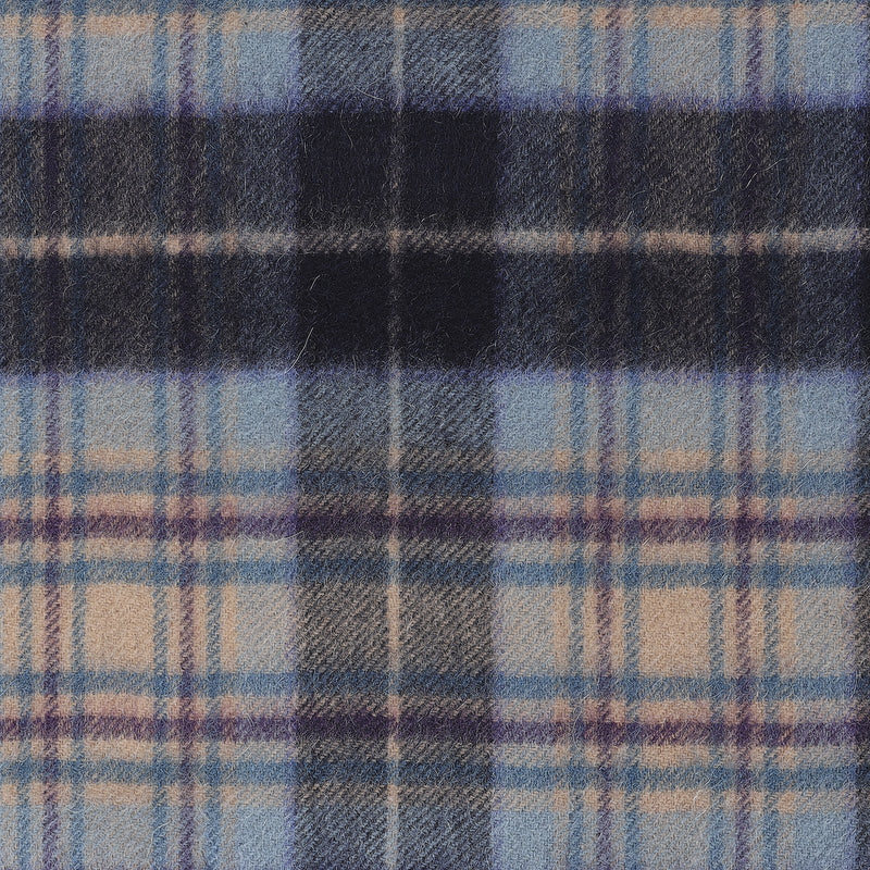 Edinburgh Cashmere Scarf Mackellar Mix Navy - Heritage Of Scotland - MACKELLAR MIX NAVY