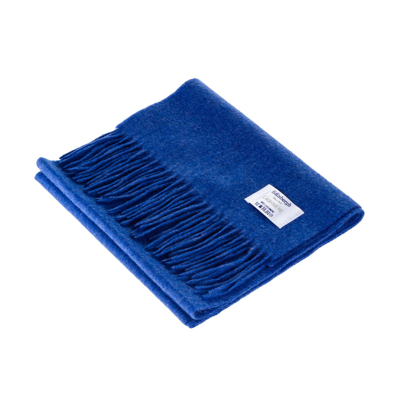 Edinburgh Cashmere Scarf Soft Denim - Heritage Of Scotland - SOFT DENIM