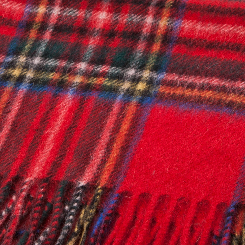 Edinburgh Cashmere Scarf Stewart Royal - Heritage Of Scotland - STEWART ROYAL
