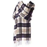 Edinburgh Cashmere Stole Bannockbane Silver - Heritage Of Scotland - BANNOCKBANE SILVER