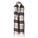 Edinburgh Cashmere Stole Bannockbane Silver - Heritage Of Scotland - BANNOCKBANE SILVER