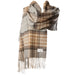 Edinburgh Cashmere Stole Mackellar Natural - Heritage Of Scotland - MACKELLAR NATURAL