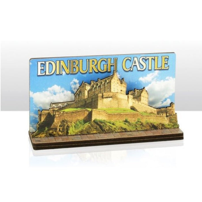 Edinburgh Castle Photo Wood - Heritage Of Scotland - NA