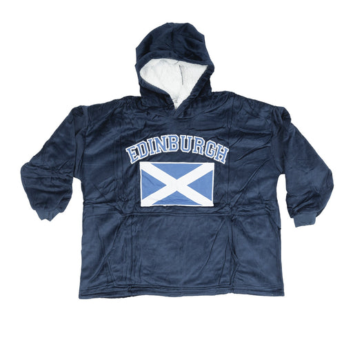 Edinburgh Kids Blanket Hoodie - Heritage Of Scotland - NA