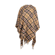 Edinburgh Lambswool Long Tartan Cape Thomson Camel - Heritage Of Scotland - THOMSON CAMEL