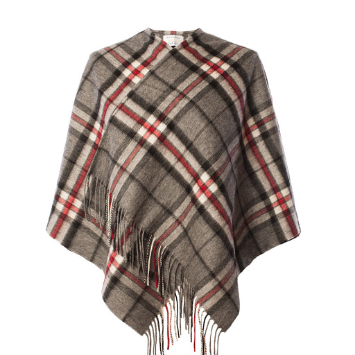 Edinburgh Lambswool Mini Cape Thomson Grey - Heritage Of Scotland - THOMSON GREY