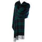 Edinburgh Lambswool Stole Black Watch - Heritage Of Scotland - BLACK WATCH