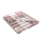 Edinburgh Lambswool Stole Chequer Shrimp - Heritage Of Scotland - CHEQUER SHRIMP (24530)