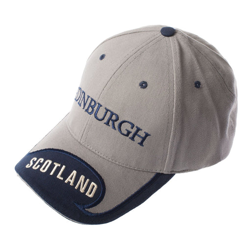 Edinburgh / Scotland Baseball Cap - Grey - Heritage Of Scotland - GREY