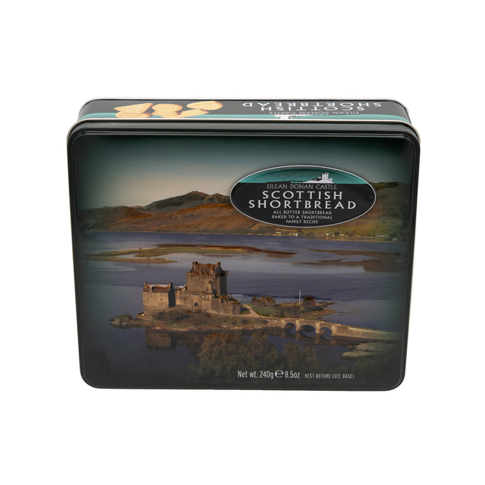 Eilean Donan Vanilla Shortbread Tin - Heritage Of Scotland - NA