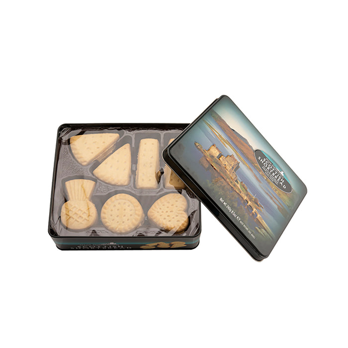 Eilean Donan Vanilla Shortbread Tin - Heritage Of Scotland - NA