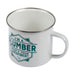 Enamel Personalised Camping Style Mug Plumber - Heritage Of Scotland - PLUMBER