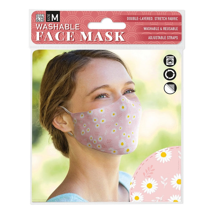 Face Masks Daisy Pink - Heritage Of Scotland - DAISY PINK