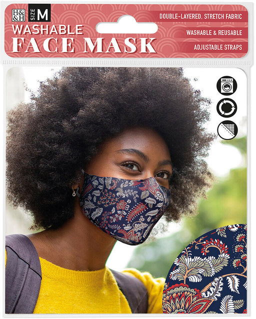 Face Masks Dark Paisley - Heritage Of Scotland - DARK PAISLEY